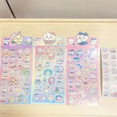 《ちいかわシールまとめ売り》ホログラムシール3シート＆ロールシール