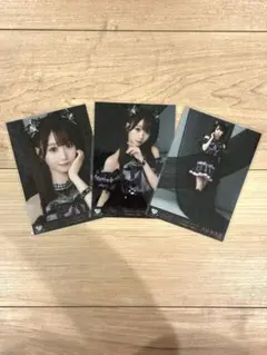 イコラブ 大谷映美里 生写真 アリーナツアー黒衣装 コンプ