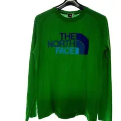 THE NORTH FACE ロングスリーブ 長袖Tシャツグリーン ヴィンテージ