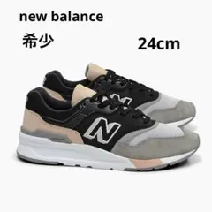 希少‼️new balance WL997H スニーカー24 ラメロゴ