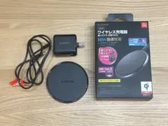 ELECOM（エレコム） W-QA21series ワイヤレス充電器 ケーブル