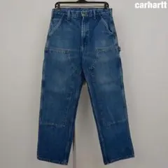 Carhartt ダブルニーデニム ワークパンツ W32 メキシコ製 00s メキシコ製 carharttカーハート デニム ダブルニー