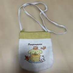 ポムポムプリン サコッシュ イエロー