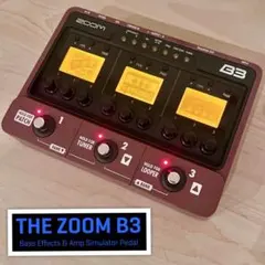 ZOOM ベース用エフェクト アンプシミュレーター B3 マルチエフェクター Amazon | ZOOM ベース用エフェクト・アンプシミュレーター B3 | マルチ