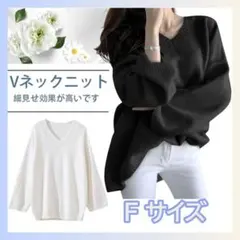 vネックセーター リブ タイト