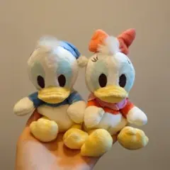 ハートランド　ディズニー ドナルド デイジー ぬいぐるみ マスコット セット