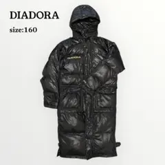 DIADORA ディアドラ ダウン ベンチコート サイズ160 黒