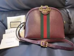 GUCCI オフィディア GGショルダーバッグ ボルドー - メルカリ