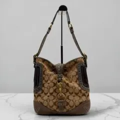 Y2K Vintage Coach Shoulder Bag Signature