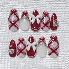 セール中！量産型 ワンホン フレンチガーリー フレンチネイル