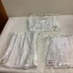 8637⑥セモア　ブライダルインナー 3点セット ホワイトのサムネイル