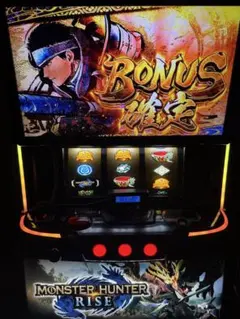 スマスロ モンスターハンターライズ☆遊技アダプタ取付済実機☆たのメル便送料込 スマスロ モンスターハンターライズ☆遊技アダプタ取付済実機☆たの