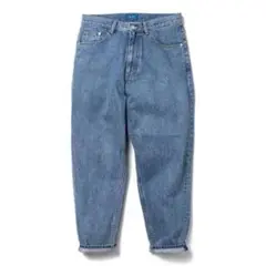 ビームス　ライトブルー バギーテーパードデニム