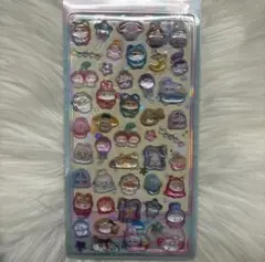 ボンボンドロップ風シール　アニマル