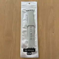 Apple Watchバンド 38/40mm ホワイト S/M