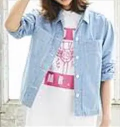 ユニクロ  シャンプレーデニムジャケット