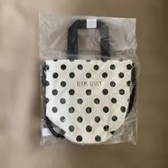 BEAMS DESIGN ドット柄 トートバッグ