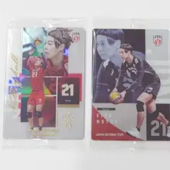 【新品未開封】永露元稀 バレーボール日本代表 トレーディングカード 2枚セット