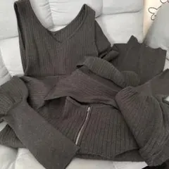 dazzlin ニットワンピース