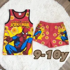 スパイダーマン　spiderman マーベル　セットアップ　キッズ　パジャマ