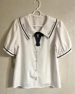 ブラウス 白 ホワイト L 新品 未使用 量産型 地雷系