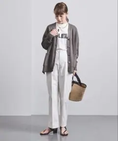 UNITED ARROWS サイドスリット カーディガン