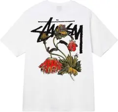 Stussy フラワーグラフィック Tシャツ ホワイトのサムネイル