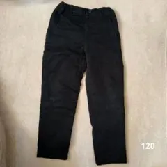 ユニクロ　UNIQLO ウォームイージーパンツ(暖パン)　ブラック　120