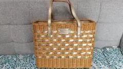 【美品】ケイトスペード かごバッグ トートバッグ 通勤 お出かけ