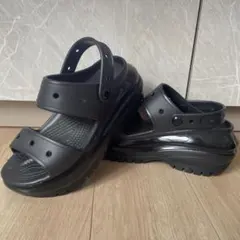 クロックス メガ クラッシュ クロッグ　新品　ブラック　厚底