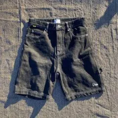 Dime ブラックデニムショートパンツ Sサイズ