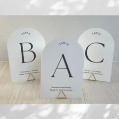 【即購入OK】スタンド付　テーブルナンバーセット 15枚