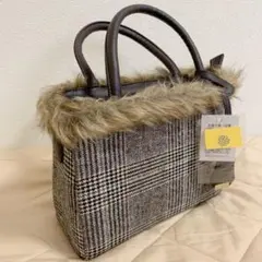 グレンチェック柄 2WAY トート バッグ 『Arabell』アラベル