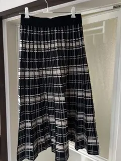 clap panic チェック柄 プリーツスカート Fサイズ