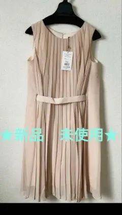 ★新品★フォーマルにも！OPAQUE プリーツワンピース　ピンク