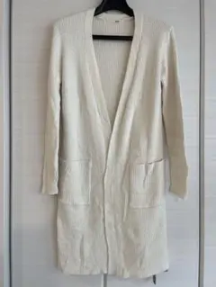 【ジェラートピケ】スムーズィーリブロングカーディガン