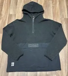 CHUMS/チャムス] ナイロンコンボ ハーフジップフーディ　サイズS