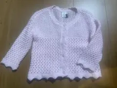 BabyGAP ピンク カーディガン　12-18m