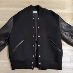 ISAMU KATAYAMA BACKLASH カシミヤ混 スタジャン 黒 2 - メルカリ
