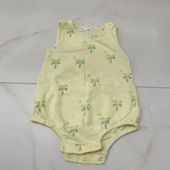ZARA ベビー ロンパース ヤシの木柄 6-9m