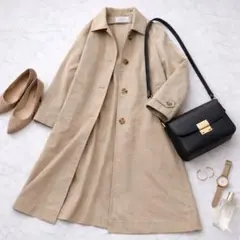 訳あり♡ ジャーナルスタンダードレリューム ステンカラーコート ロング