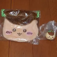 くりまんじゅう おかお巾着 リップマスコット