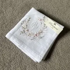 Point point ポワンポワン ベトナム手刺繍ハンカチ 美品