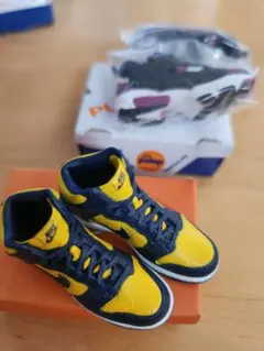 NIKE DUNK HIGH スニーカーガチャ バンダイ 8個 未開封 ガシャポン】ダンク ガシャポン 開封！ダイナミックな4K撮影