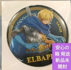 ELBAPHゴールドメタル缶バッジ サンジ - メルカリ