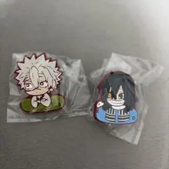 鬼滅の刃キャラばんちょうこう ヘアクリップ　不死川実弥　伊黒小芭内