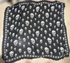 ALEXANDER McQUEEN スカル柄ストール - メルカリ