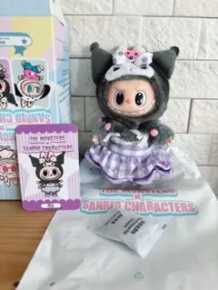 ラブブ　labubu THE MONSTERS × サンリオKUROMI