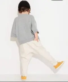 ブランシェス ガーデナーテーパードツイルパンツ branshes
