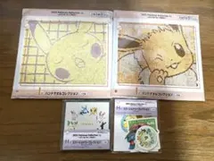 ポケモン　一番くじ　I賞　ハンドタオルコレクション　ピカチュウ　イーブイ　h賞
